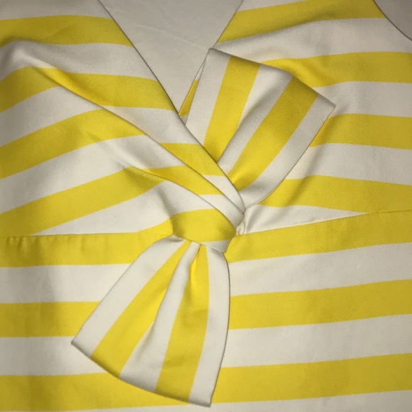 *SOLD on Tradesy* Kate Spade White & Yellow Dress - Picture 5 of 6